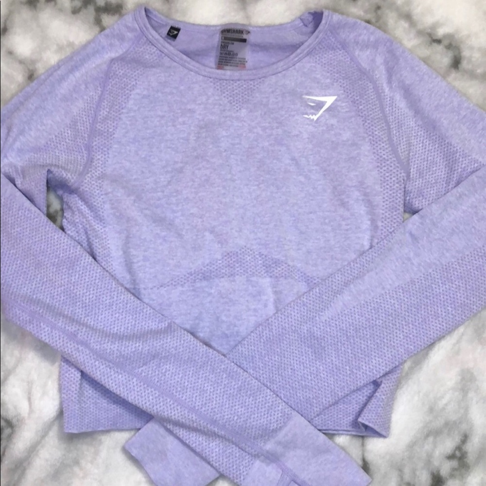 Gymshark Lavender Top